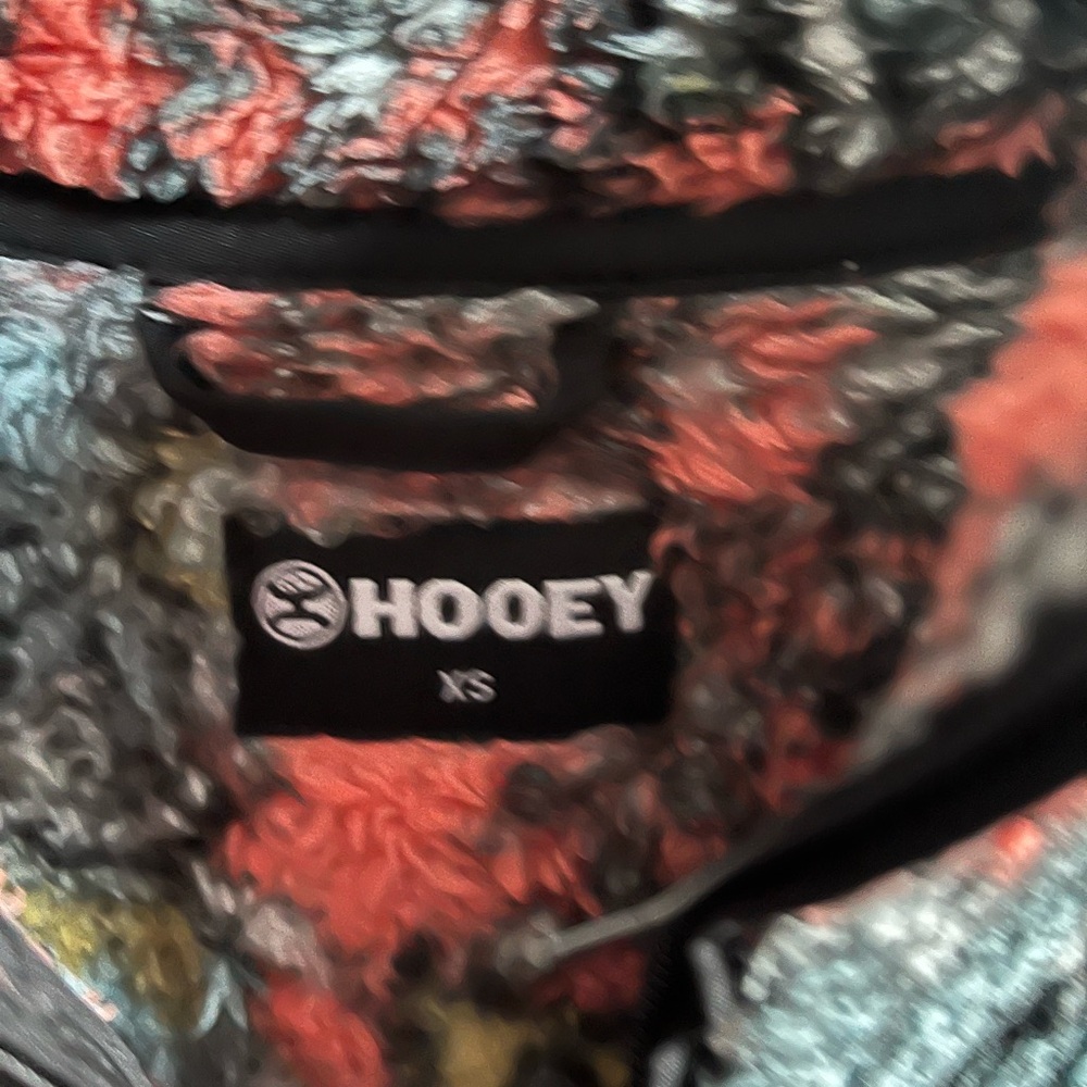 Hooey Kids' Colorful Sherpa Fleece Pullover XS - Picture 6 of 10